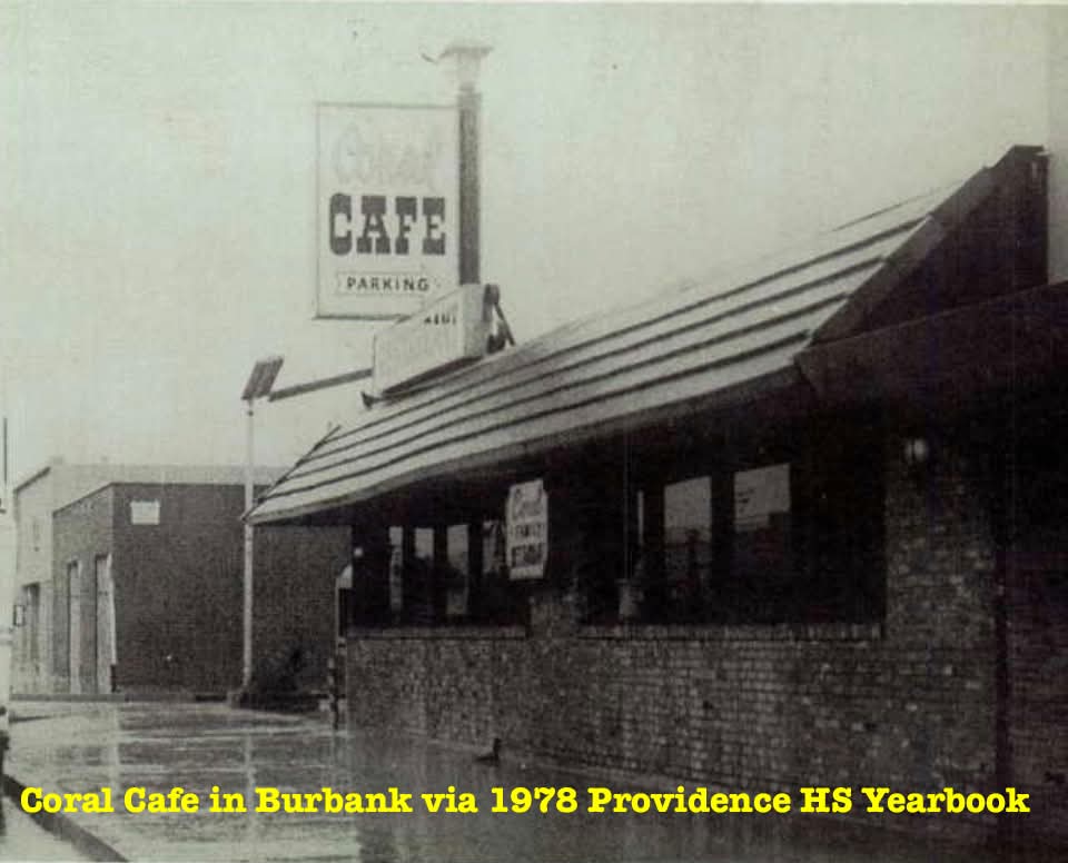 Coral Cafe storefront, 1978